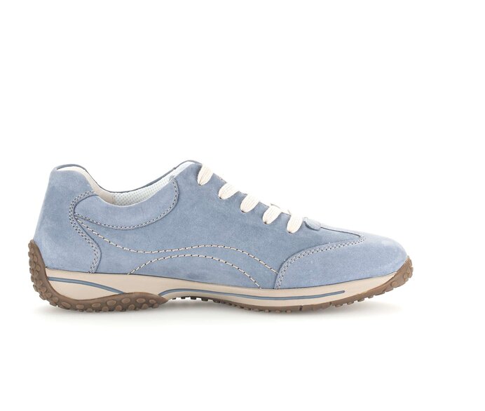 Gabor Damen  Sneaker Low Blau - Rauleder
