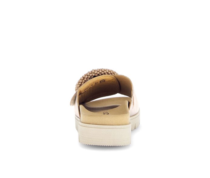 Gabor Damen  Pantolette Gold - Effektleder