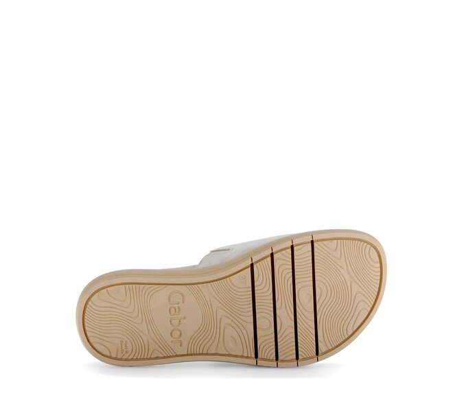 Gabor Damen  Pantolette Beige - Rauleder