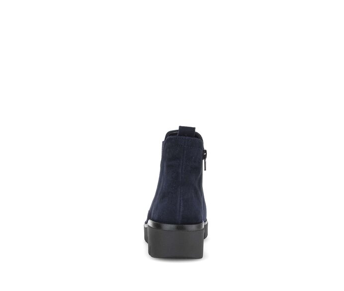 Gabor Damen  Chelsea Boot Blau - Rauleder