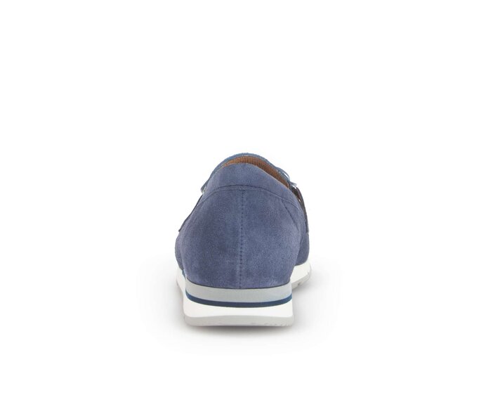 Gabor Damen  Slipper Blau - Rauleder