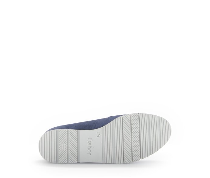 Gabor Damen  Slipper Blau - Rauleder