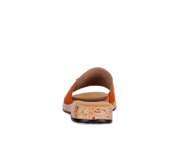 Gabor Damen  Pantolette Orange - Rauleder