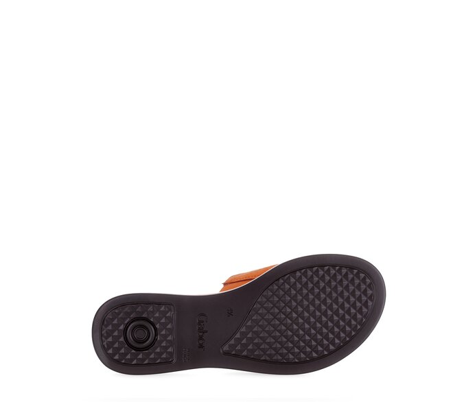 Gabor Damen  Pantolette Orange - Rauleder