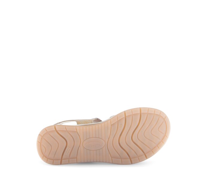 Gabor Damen  Trekkingsandale Beige - Effektleder