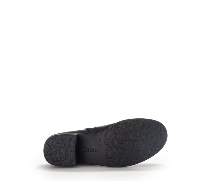 Gabor Damen  Elegante Stiefelette Schwarz - Glattleder