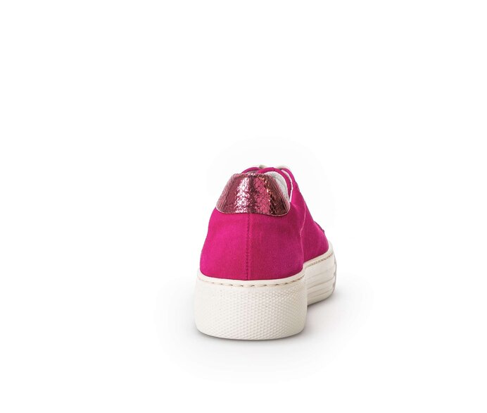 Gabor Damen  Sneaker Low Pink - Materialmix Leder/Lederimitat