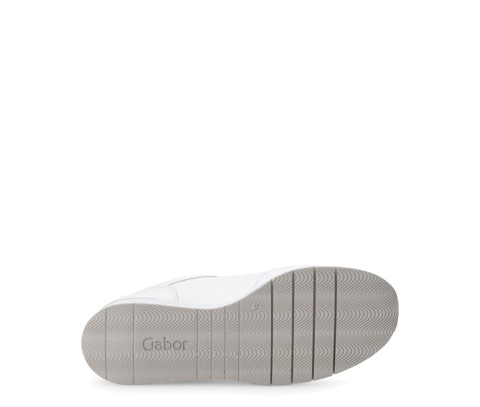Gabor Damen  Sneaker Low Weiß - Glattleder