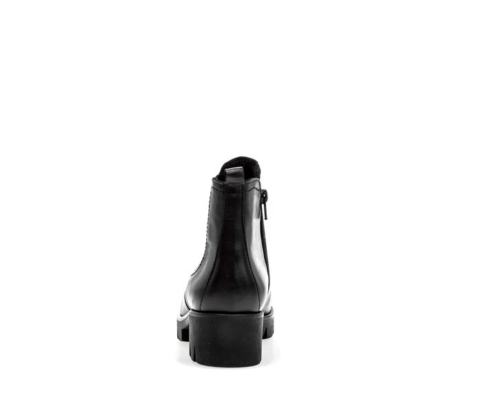 Gabor Damen  Chelsea Boot Schwarz - Glattleder