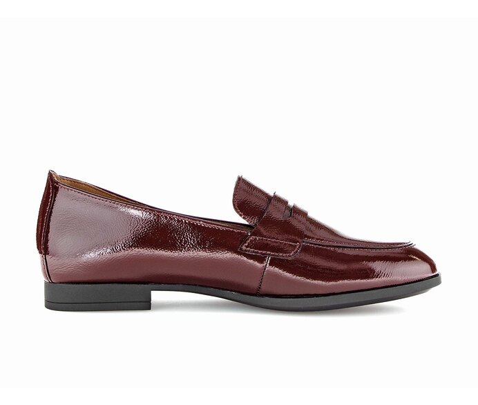 Gabor Damen  Slipper Rot - Lackleder
