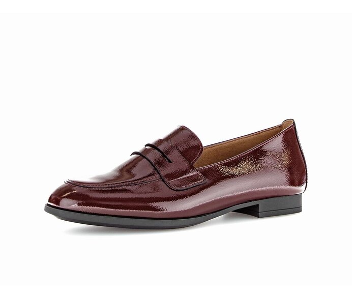 Gabor Damen  Slipper Rot - Lackleder