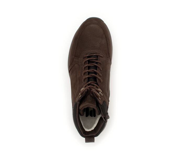Pius Gabor Herren Sportlicher Stiefel Braun - Materialmix Leder/Textil