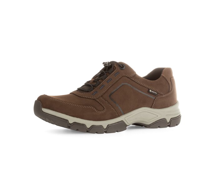Pius Gabor Herren Sneaker Low Braun - Nubuk