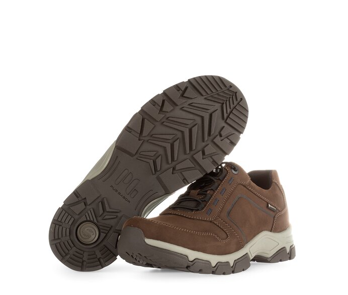 Pius Gabor Herren Sneaker Low Braun - Nubuk