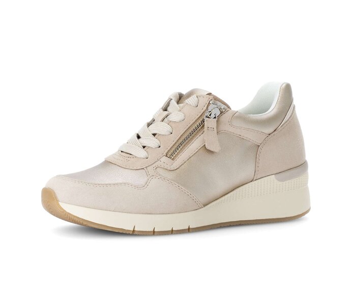 Gabor Damen  Sneaker Low Rosa - Effektleder