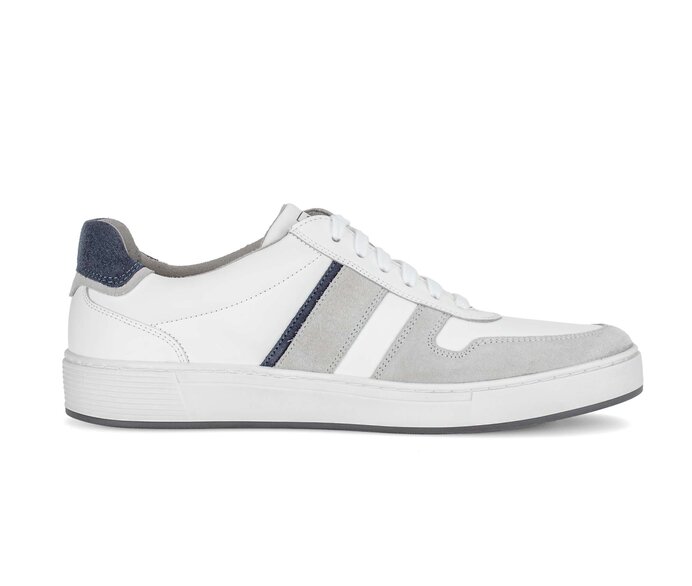 Pius Gabor Herren Sneaker Low Weiß - Glattleder