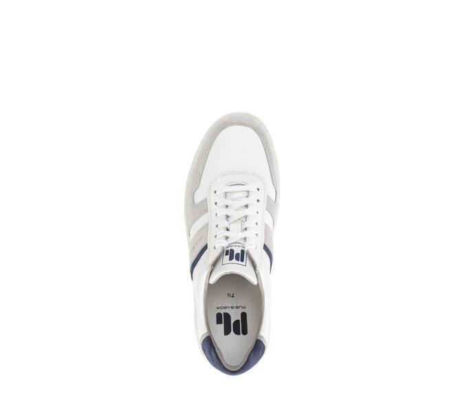 Pius Gabor Herren Sneaker Low Weiß - Glattleder