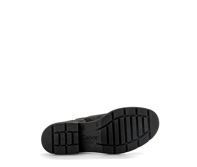 Gabor Damen  Schnürstiefelette Grau - Rauleder