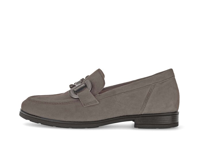 Gabor Damen Slipper Braun - Rauleder