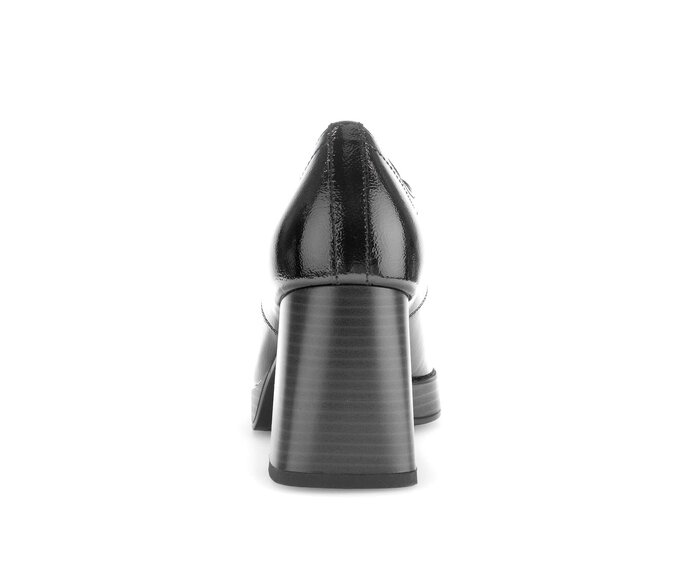 Gabor Damen  Plateau Pumps Schwarz - Lackleder