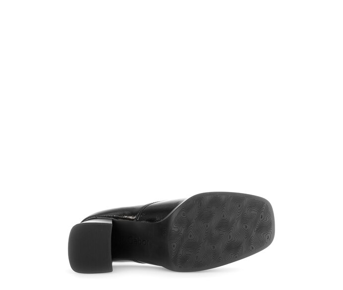 Gabor Damen  Plateau Pumps Schwarz - Lackleder