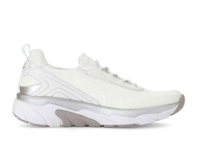 Gabor Damen  Sneaker Low Weiß - Materialmix Leder/Lederimitat