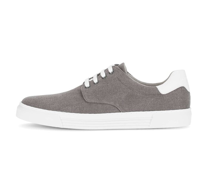 Pius Gabor Herren Sneaker Low Grau - Materialmix Leder/Textil