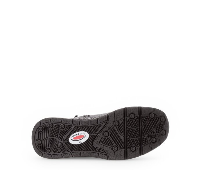 Gabor Damen  Sportliche Stiefelette Grau - Effektleder