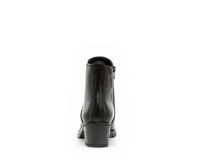 Gabor Damen  Plateau Stiefelette Schwarz - Glattleder