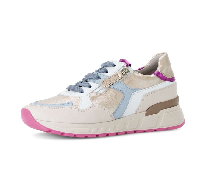Gabor Damen  Sneaker Low Multicolour - Materialmix Leder