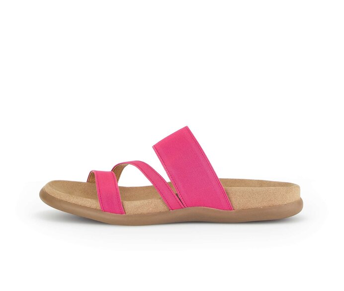 Gabor Damen Pantolette Pink - Textil