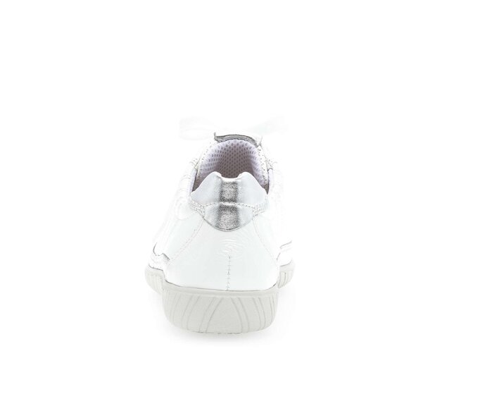 Gabor Damen  Sneaker Low Weiß - Materialmix Leder