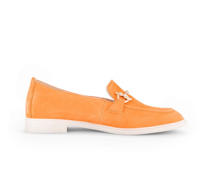Gabor Damen  Slipper Orange - Rauleder