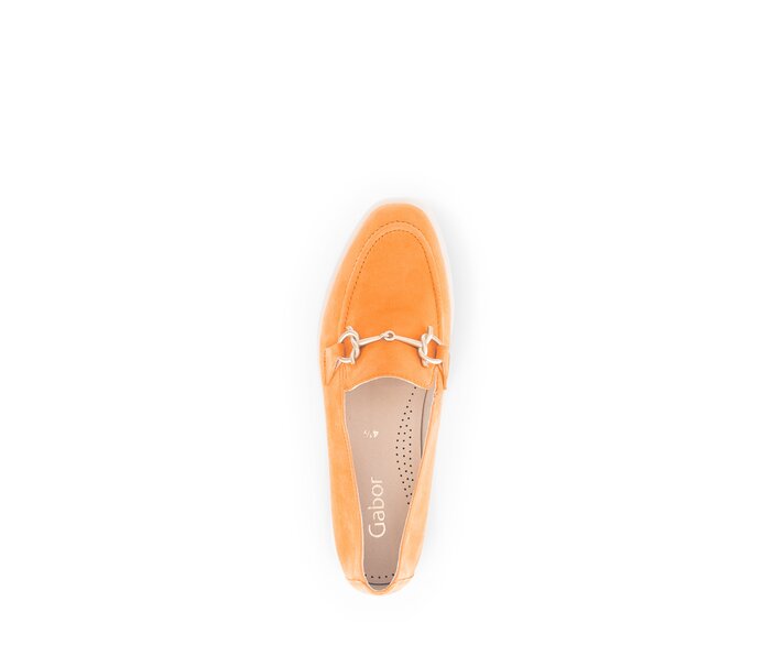 Gabor Damen  Slipper Orange - Rauleder