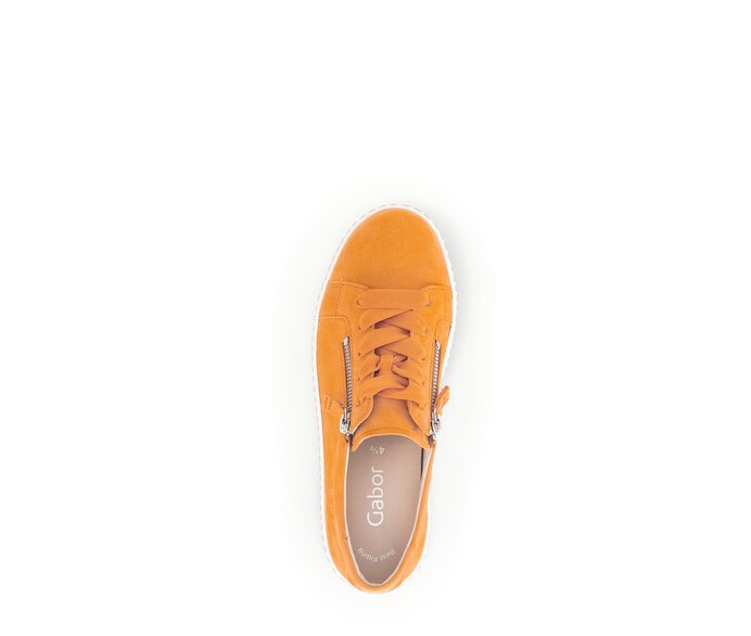 Gabor Damen  Sneaker Low Orange - Rauleder