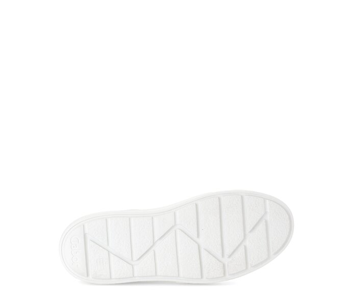 Gabor Damen  Sneaker Low Silber - Materialmix Leder