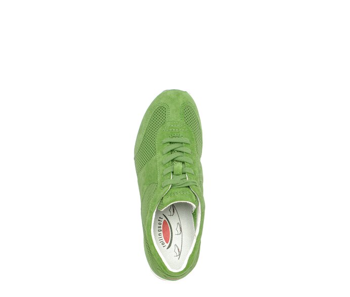 Gabor Damen  Sneaker Low Grün - Lederimitat