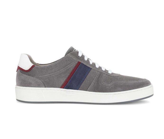 Pius Gabor Herren Sneaker Low Grau - Rauleder