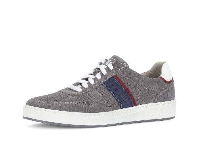 Pius Gabor Herren Sneaker Low Grau - Rauleder