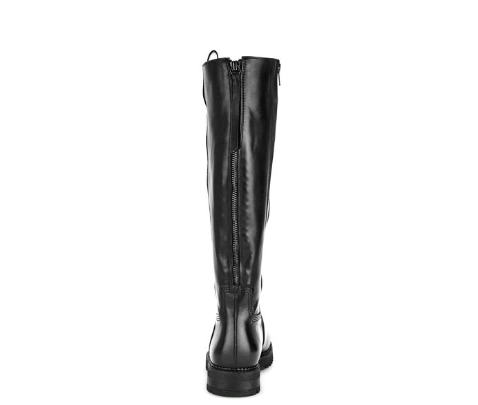 Gabor Damen  Sportlicher Stiefel Schwarz - Glattleder