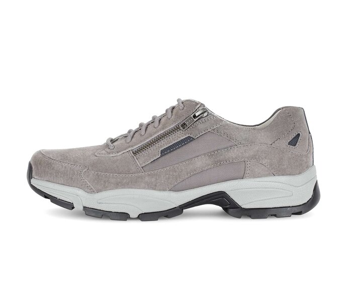 Pius Gabor Herren Sneaker Low Grau - Materialmix Leder/Textil