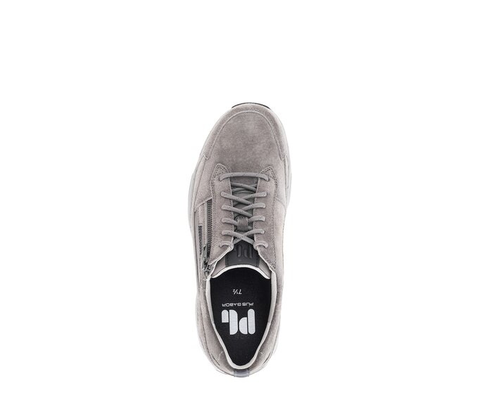 Pius Gabor Herren Sneaker Low Grau - Materialmix Leder/Textil