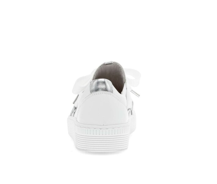 Gabor Damen  Sneaker Low Weiß - Materialmix Leder