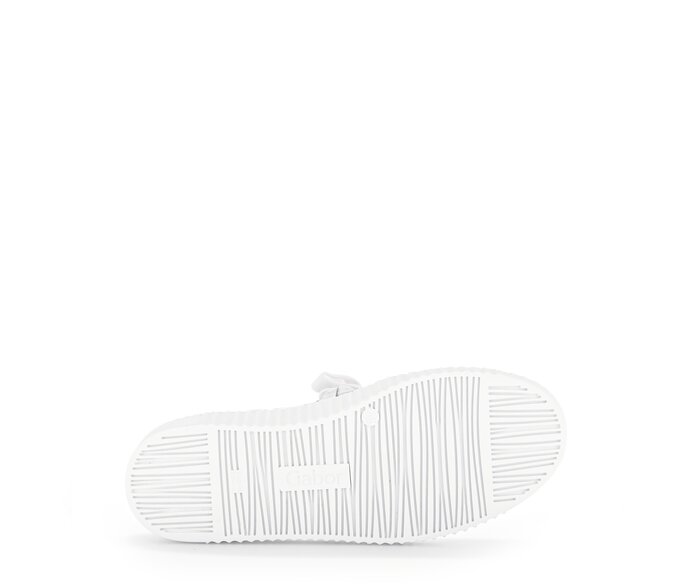 Gabor Damen  Sneaker Low Weiß - Materialmix Leder