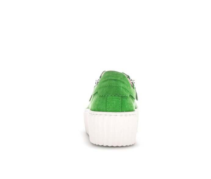 Gabor Damen  Sneaker Low Grün - Rauleder