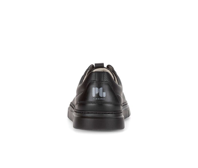 Pius Gabor Herren Sneaker Low Schwarz - Glattleder