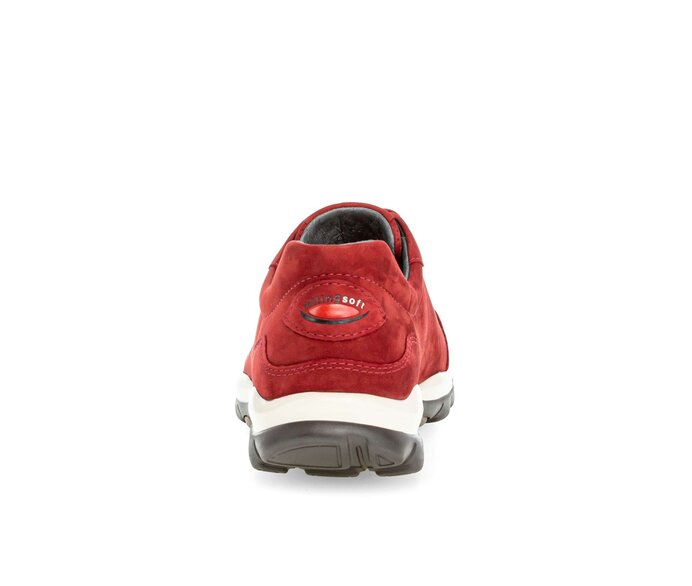 Gabor Damen  Sneaker Low Rot - Rauleder