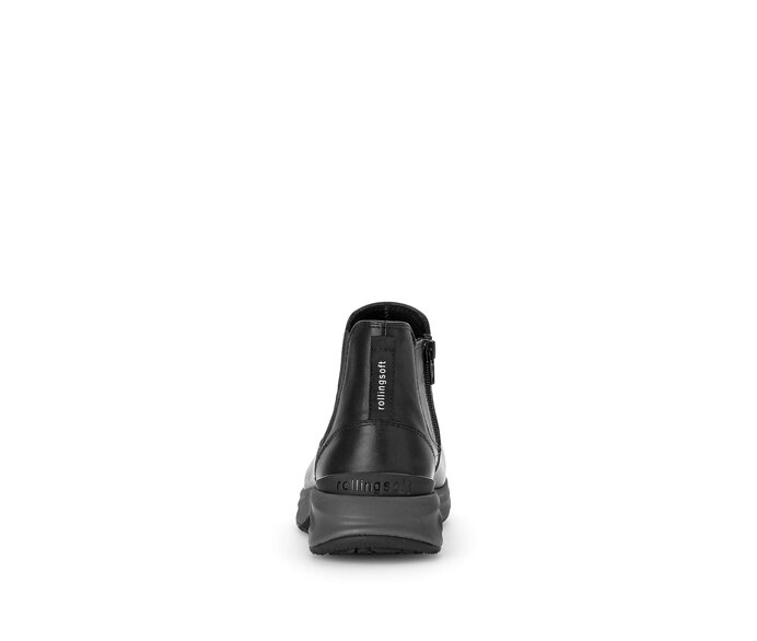 Gabor Damen  Chelsea Boot Schwarz - Glattleder