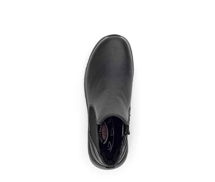 Gabor Damen  Chelsea Boot Schwarz - Glattleder