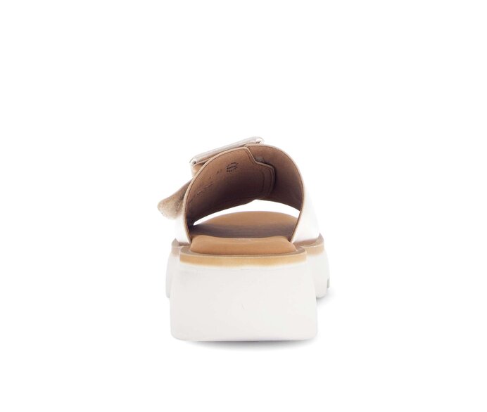 Gabor Damen  Pantolette Gold - Effektleder